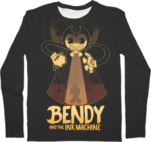 Bendy and the Ink Machine - Футболка з Довгим Рукавом 3D Дитяча - BENDY AND THE INK MACHINE 41 - Mfest
