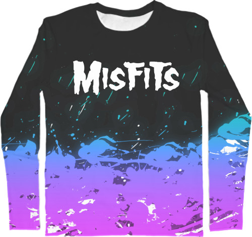 Misfits - Men's Longsleeve Shirt 3D - MISFITS [7] - Mfest