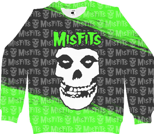 Misfits - Свитшот 3D Мужской - MISFITS [6] - Mfest