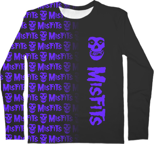 Misfits - Kids' Longsleeve Shirt 3D - MISFITS [3] - Mfest