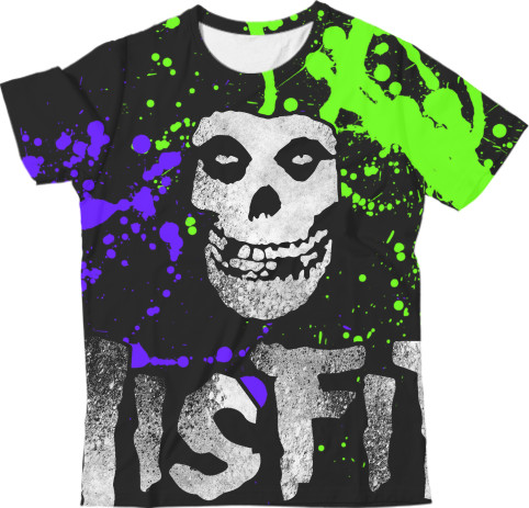 Misfits - Kids' T-Shirt 3D - MISFITS [1] - Mfest