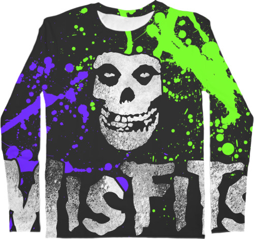 Misfits - Kids' Longsleeve Shirt 3D - MISFITS [1] - Mfest