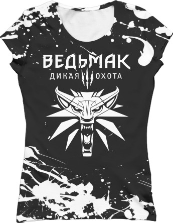 The Witcher / Ведьмак - Women's T-Shirt 3D - THE WITCHER [7] - Mfest