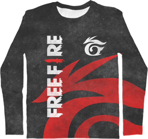 Garena Free Fire - Men's Longsleeve Shirt 3D - Garena Free Fire [16] - Mfest