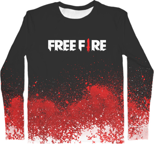 Garena Free Fire - Men's Longsleeve Shirt 3D - Garena Free Fire [15] - Mfest