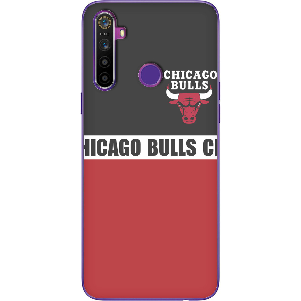 Баскетбол - Чехол Realme - Chicago Bulls [1] - Mfest