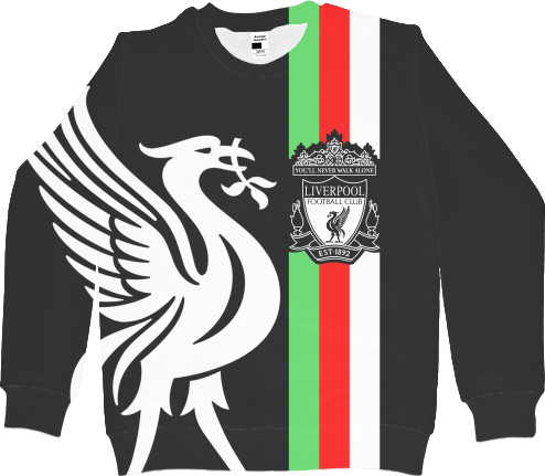 Футбол - Kids' Sweatshirt 3D - Liverpool (2) - Mfest