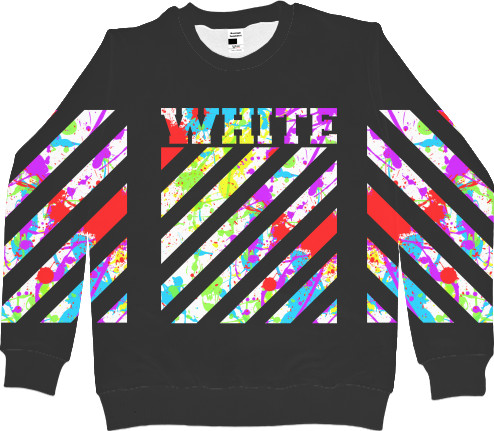 Off-White - Свитшот 3D Детский - OFF WHITE (11) - Mfest