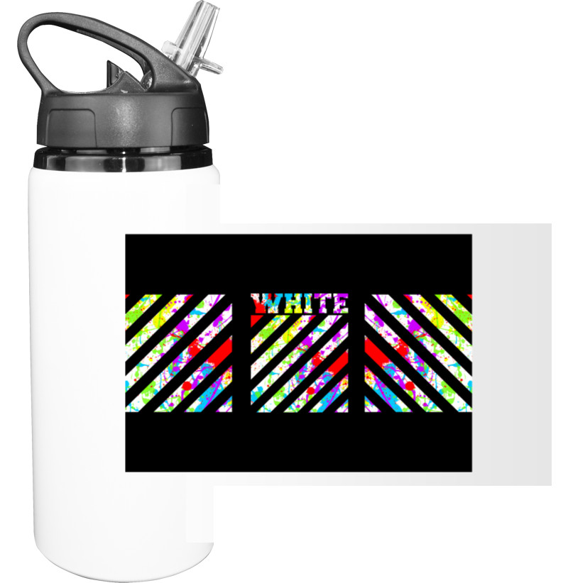 Off-White - Sport Water Bottle - OFF WHITE (11) - Mfest