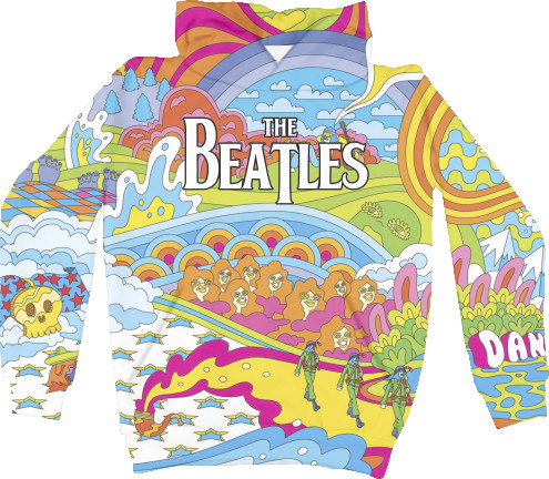 The Beatles - Худі 3D Унісекс - BEATLES [3] - Mfest