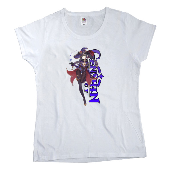 Genshin Impact - Women's T-shirt Fruit of the loom - GENSHIN IMPACT (Mona) - Mfest