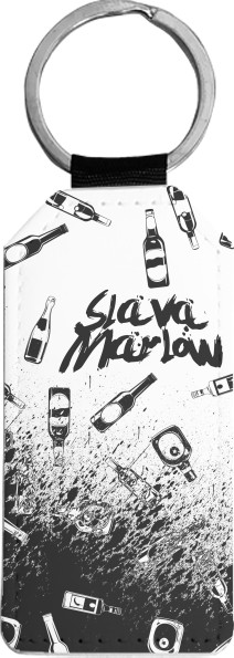 Slava Marlow - Брелок прямокутний - SLAVA MARLOW (2) - Mfest