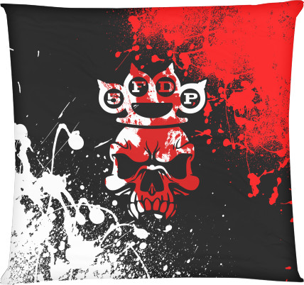 Five Finger Death Punch - Подушка квадратна - Five Finger Death Punch (4) - Mfest