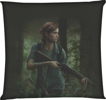 The Last of Us - Square Throw Pillow - THE LAST OF US [10] - Mfest