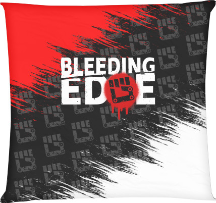 Bleeding Edge - Square Throw Pillow - Bleeding Edge [4] - Mfest