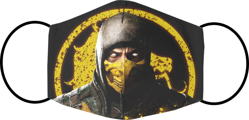 Mortal Kombat - Face Mask - MORTAL KOMBAT (11) - Mfest