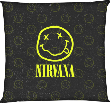 Nirvana - Подушка квадратна - NIRVANA (17) - Mfest