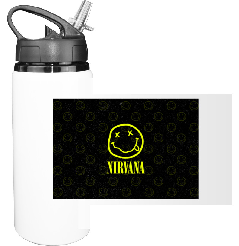 Nirvana - Пляшка для води - NIRVANA (17) - Mfest
