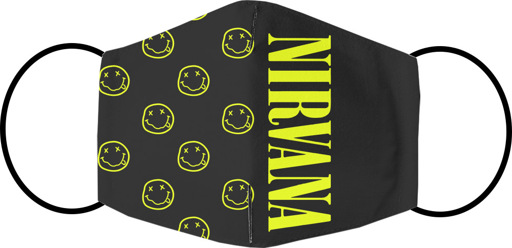 Nirvana - Face Mask - NIRVANA (15) - Mfest