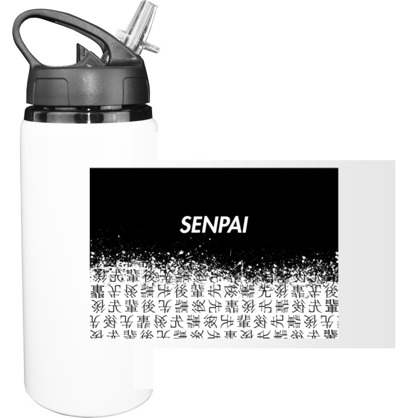 Senpai - Бутылка для воды - SENPAI (Версия 1) - Mfest