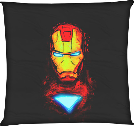 Iron Man - Подушка квадратна - Iron Man (Граффити) - Mfest
