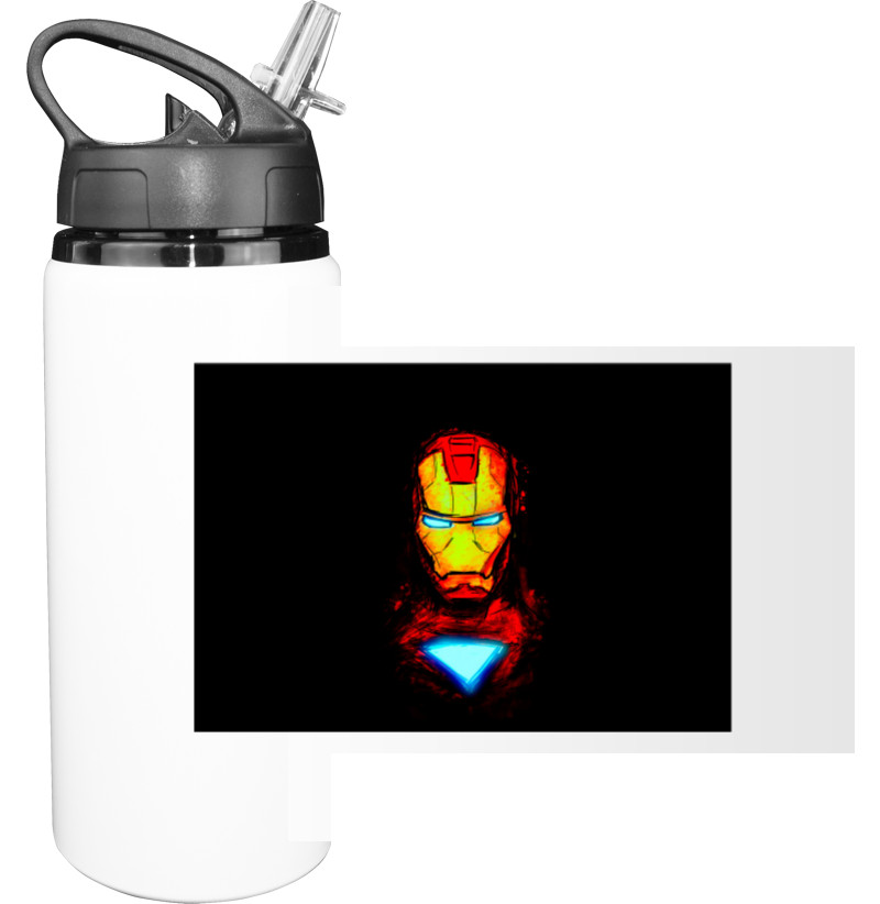 Iron Man - Пляшка для води - Iron Man (Граффити) - Mfest