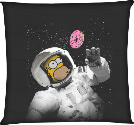 Simpson - Подушка квадратна - Гомер в космосе - Mfest