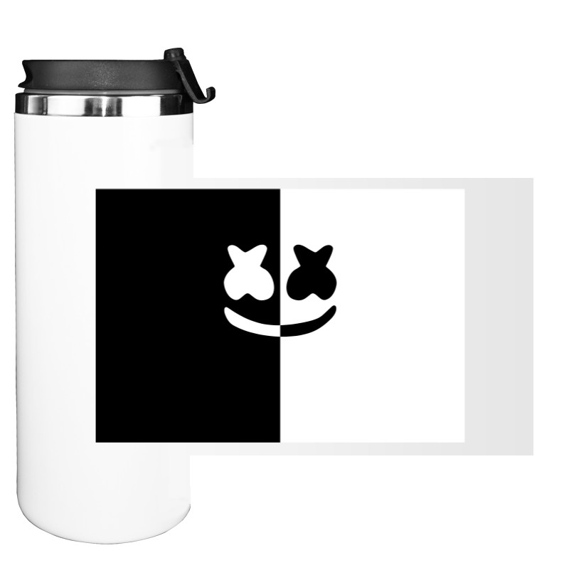 Marshmello - Water Bottle on Tumbler - Marshmello 1 - Mfest