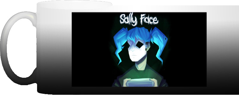 Sally Face - Чашка Хамелеон - Sally Face (2) - Mfest