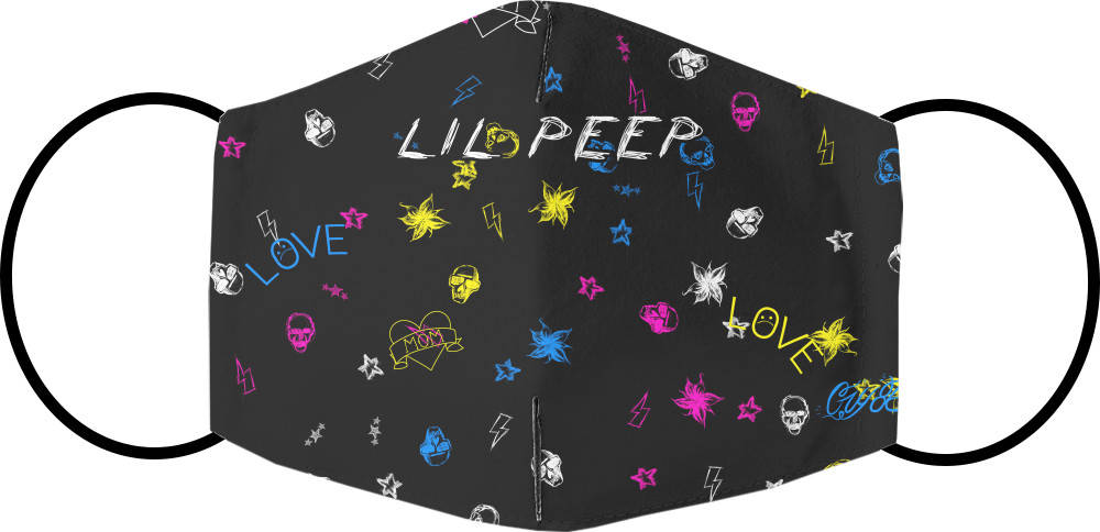 Lil Peep - Маска на лице - Lil Peep (Лил Пип) 2 - Mfest