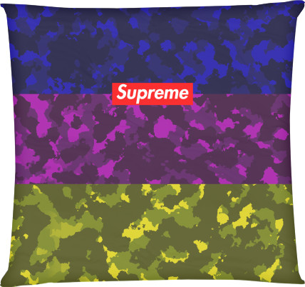 Supreme - Square Throw Pillow - Supreme 6 - Mfest
