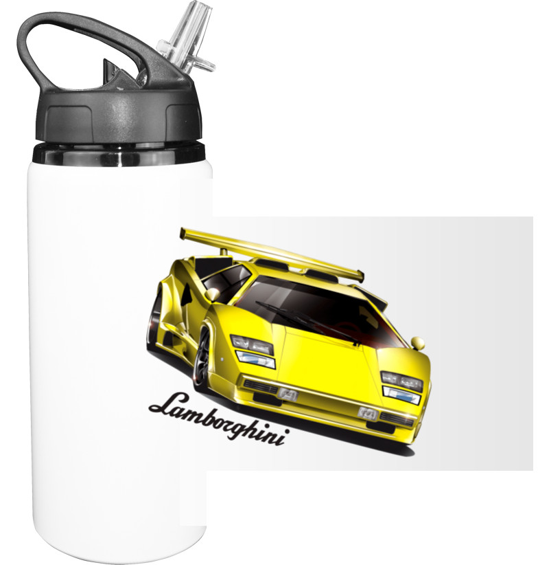 Lamborghini - Sport Water Bottle - Lamborghini 8 - Mfest