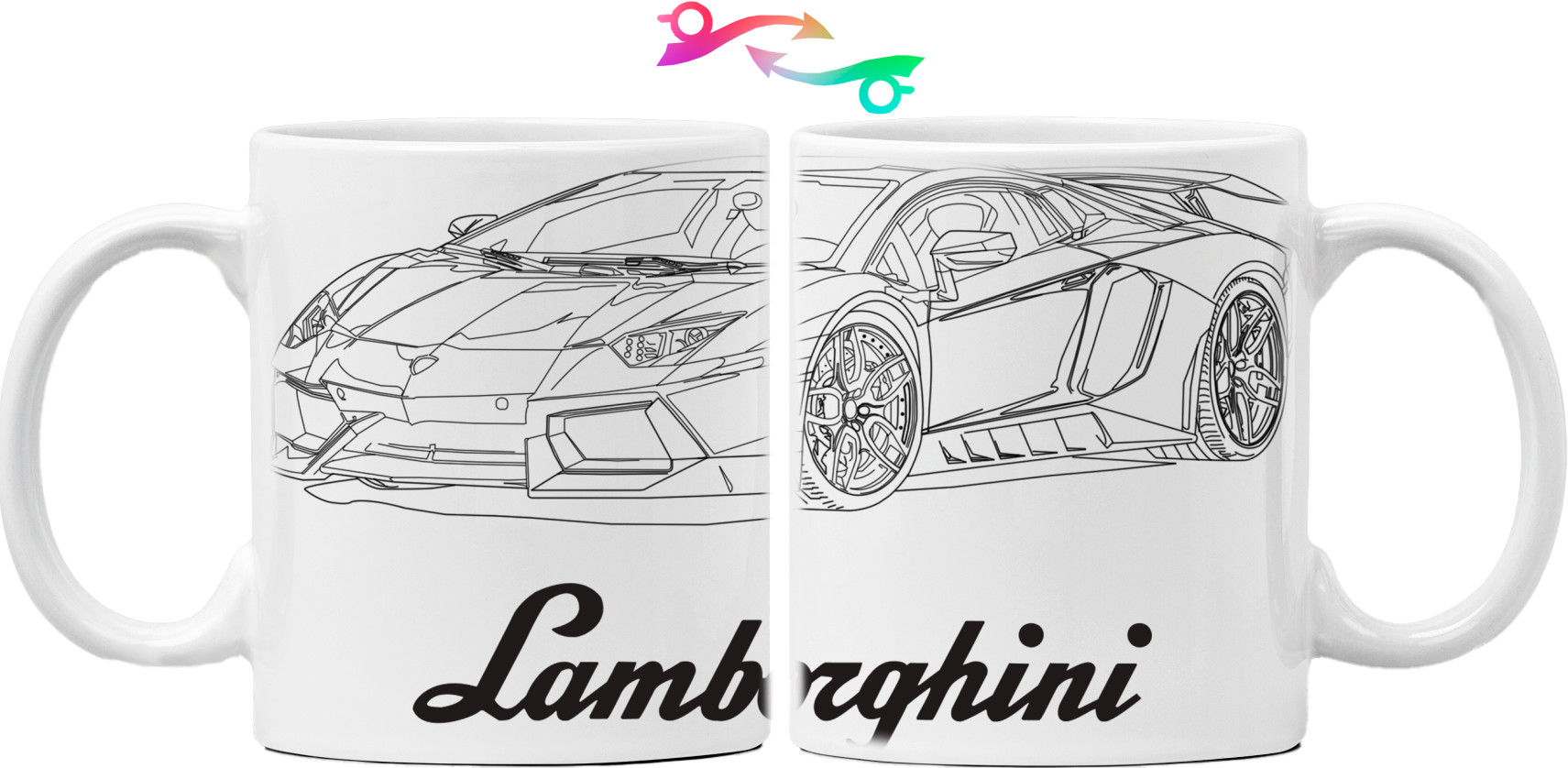 Lamborghini - Mug - Lamborghini 3 - Mfest