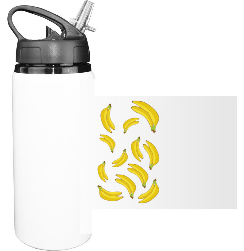 Тренды - Sport Water Bottle - Банан 1 - Mfest