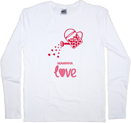 Family look - Kids' Longsleeve Shirt - Love 3 - Mfest