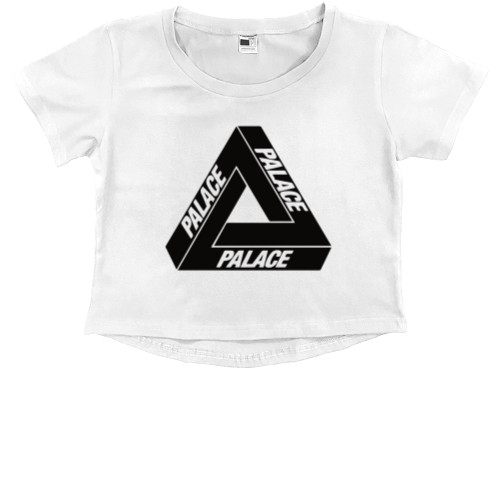 Palace - Kids' Premium Cropped T-Shirt - Palace 1 - Mfest