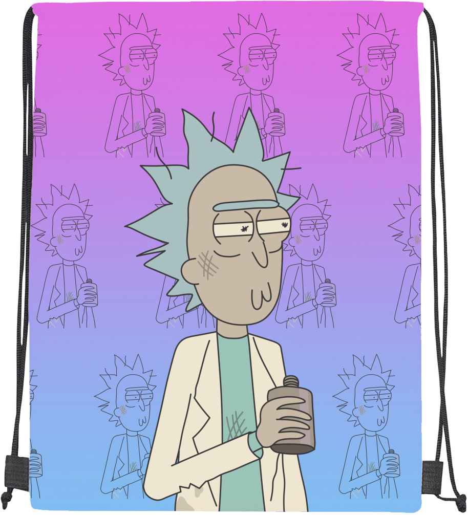 Rick and Morty (Retro Style)