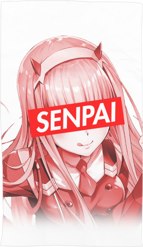 Senpai - Towel 3D - Anime Senpai 1 - Mfest