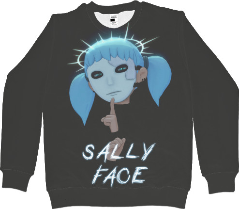 Sally Face - Men's Sweatshirt 3D - Sally Face (1) - Mfest