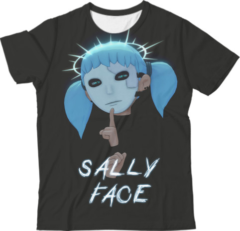 Sally Face - Футболка 3D Дитяча - Sally Face (1) - Mfest