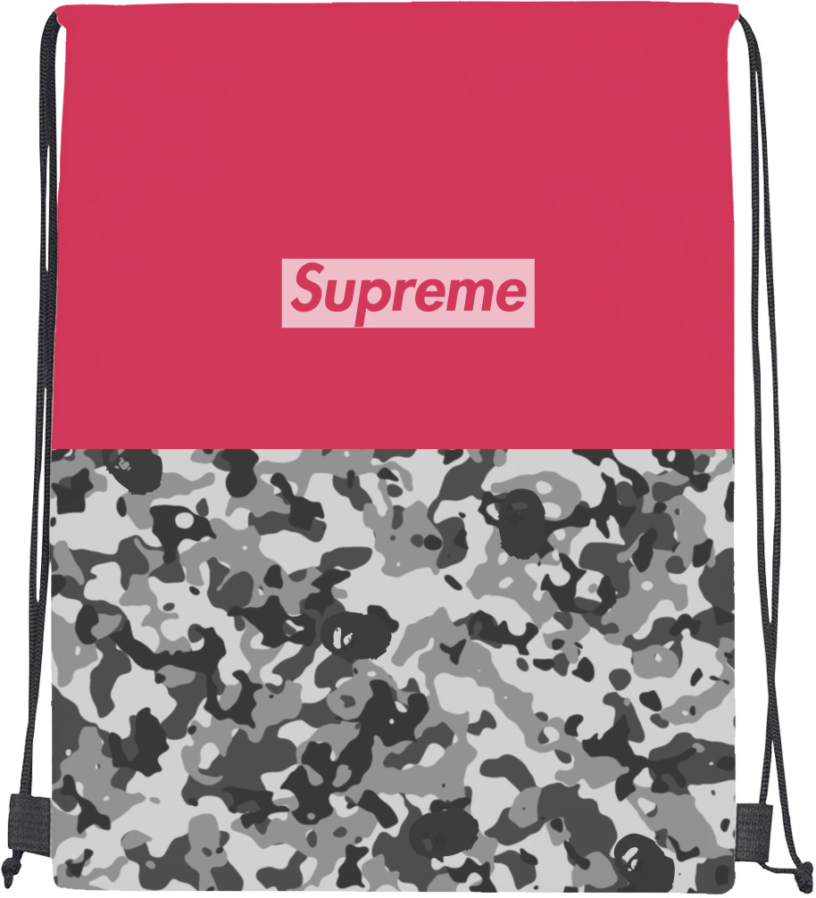 Supreme - Drawstring Bag - Supreme (Половина) - Mfest