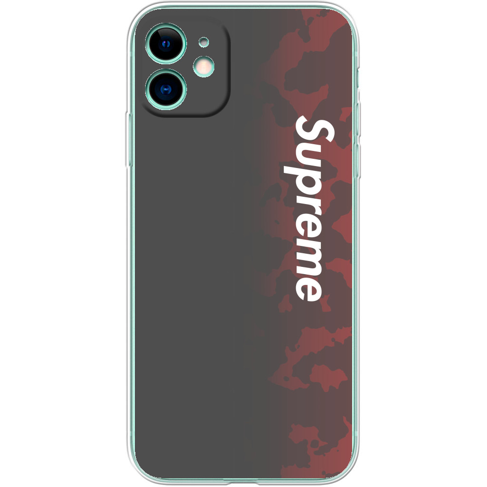 Supreme - iPhone - Supreme (Красный Камуфляж) - Mfest