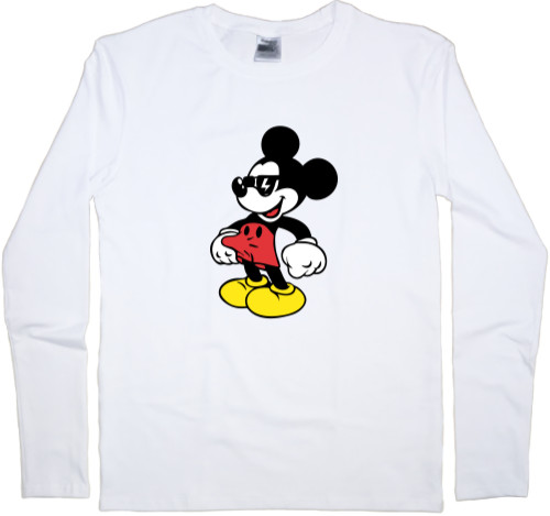 Bad mickey mouse - Kids' Longsleeve Shirt - Пошлый Микки Маус - Mfest