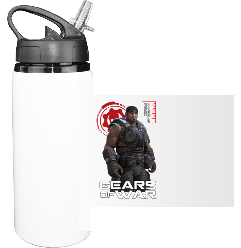 Gears of War - Бутылка для воды - Gears of War 1 - Mfest