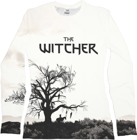 Ведьмак / The Witcher - Women's Longsleeve Shirt 3D - THE WITCHER [26] - Mfest