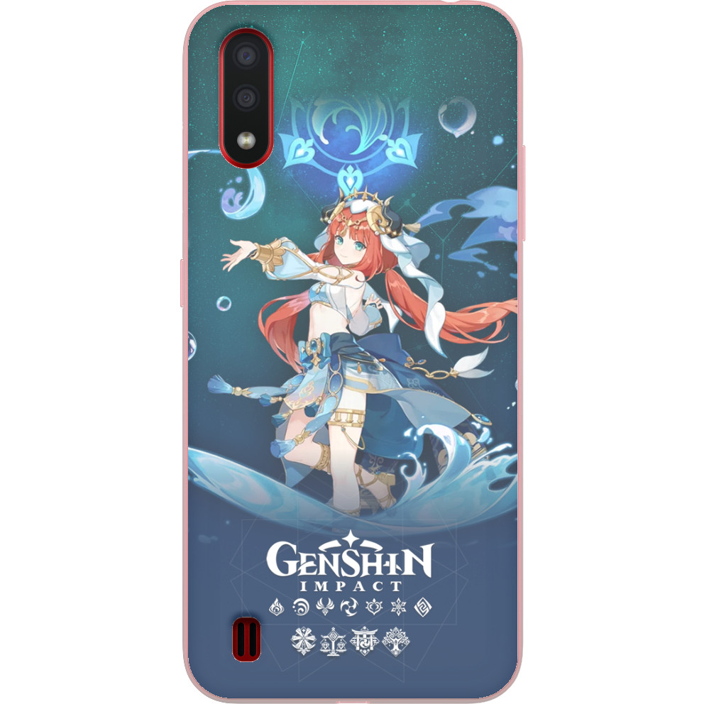 Genshin Impact - Чехол Samsung - nilou genshin impact 3 - Mfest