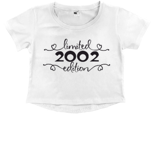 О возрасте - Kids' Premium Cropped T-Shirt - limited edition 2002 - Mfest