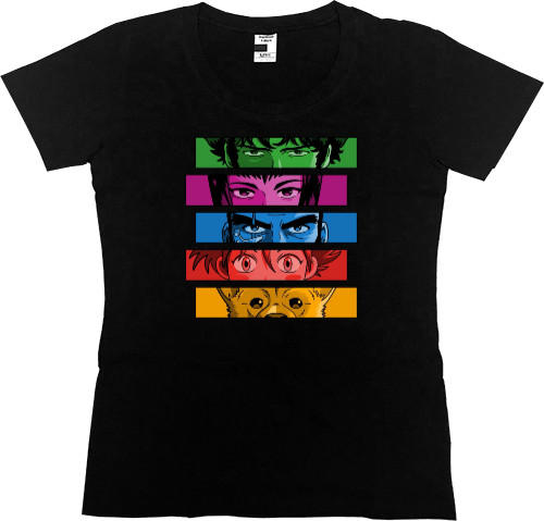 Ковбой Бибоп - Women's Premium T-Shirt - Ковбой Бібоп 5 - Mfest