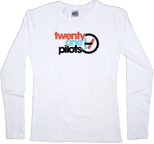Twenty one Pilots - Women's Longsleeve Shirt - One Pilots Logo - Mfest