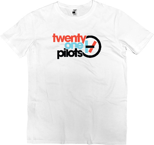 Twenty one Pilots - Men’s Premium T-Shirt - One Pilots Logo - Mfest
